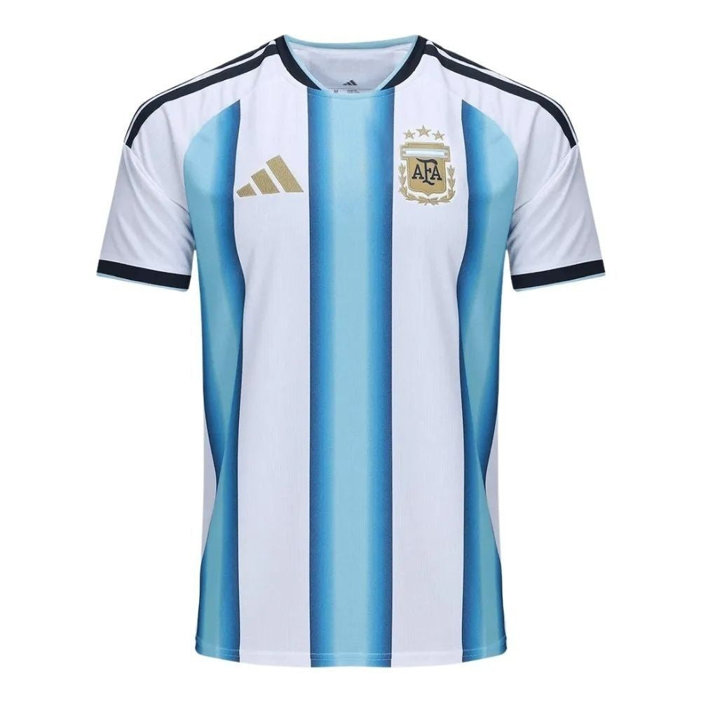 Camisa Argentina I 2026 Torcedor Masculina Listrada