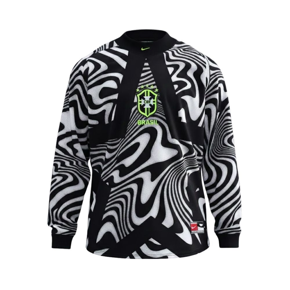 Camisa de Goleiro Brasil Manga Longa 25/26 Masculina