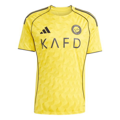 Camisa Futebol Al Nassr FC I 25/26 Ronaldo 7 Amarela Masculina