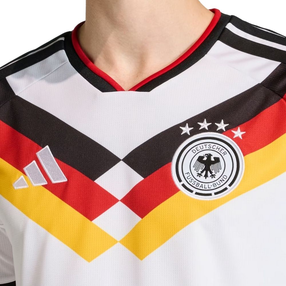 Camisa Futebol Alemanha I 2026 Torcedor Branca Masculina