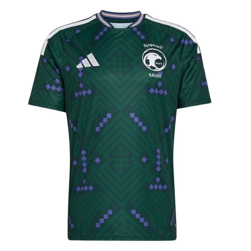 Camisa Futebol Arábia Saudita Copa do Mundo 2026 I Torcedor Verde Masculina