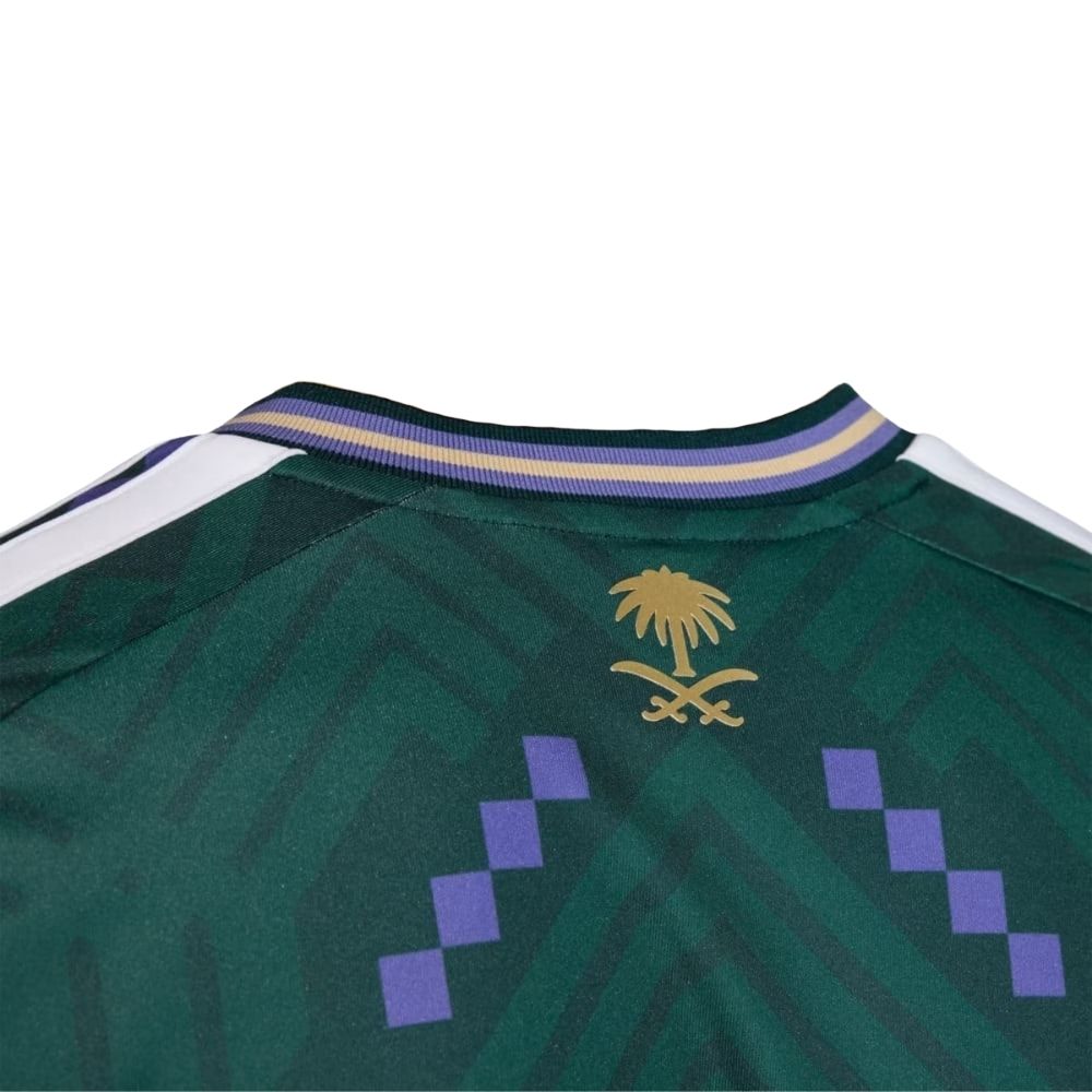 Camisa Futebol Arábia Saudita Copa do Mundo 2026 I Torcedor Verde Masculina