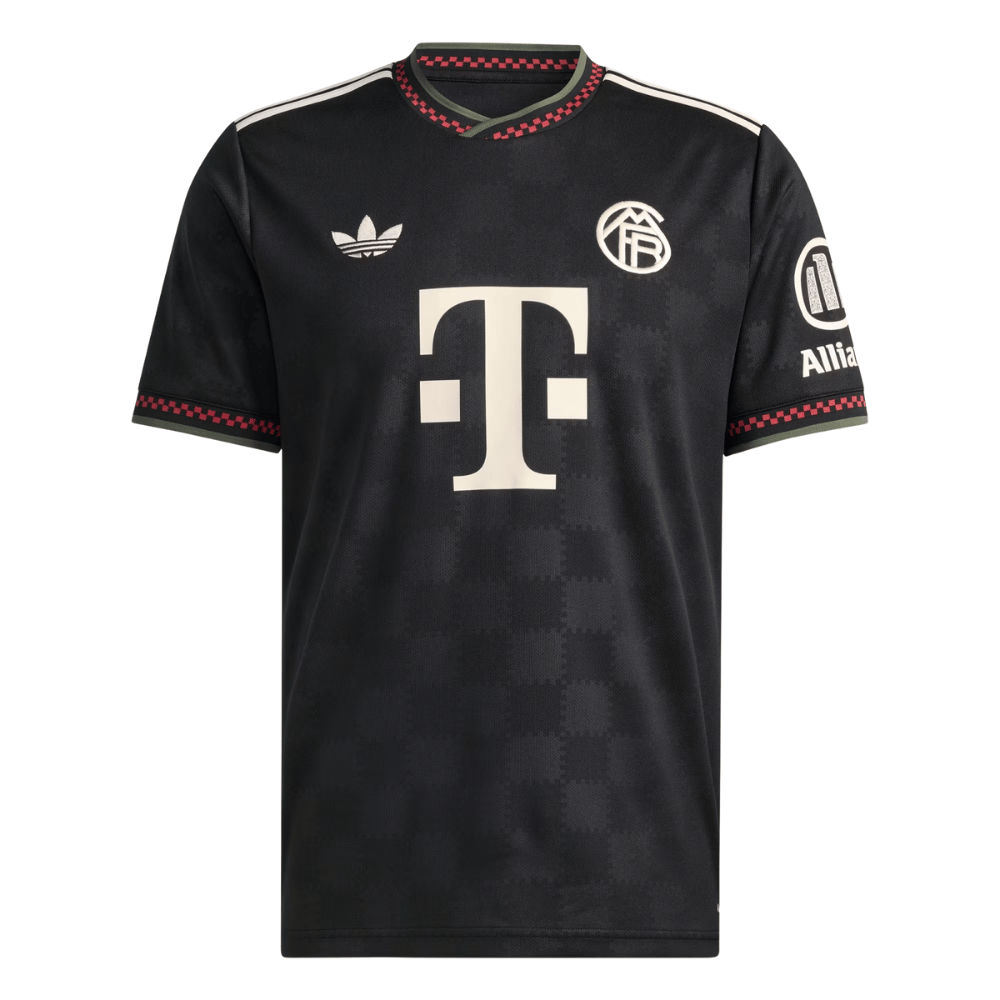 Camisa Futebol Bayern de Munique III 25/26 Torcedor Preta Masculina