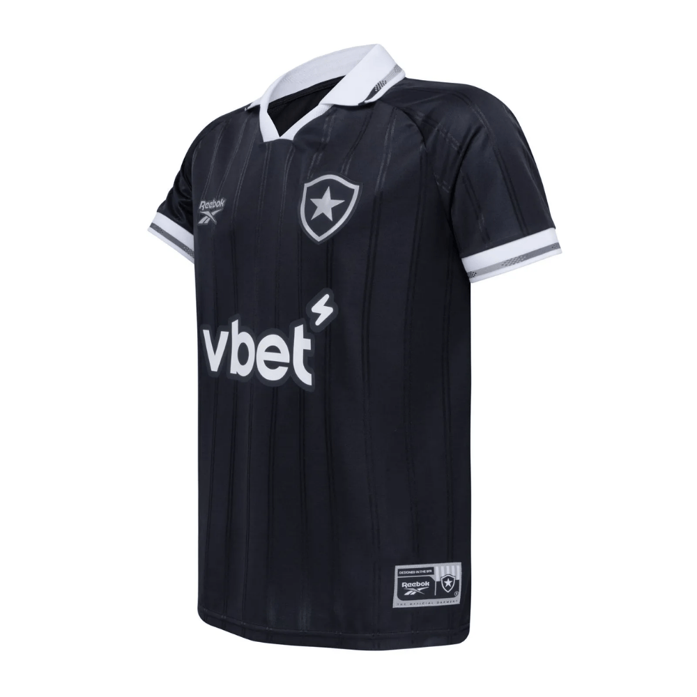 Camisa Futebol Botafogo II 25/26 Torcedor Preta Masculina