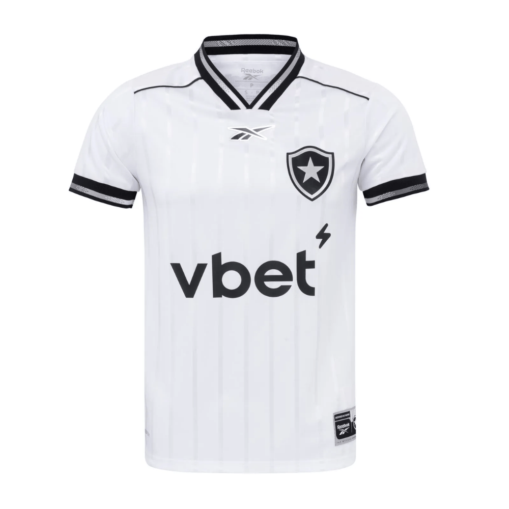 Camisa Futebol Botafogo III 25/26 Torcedor Reebok Branca Masculina