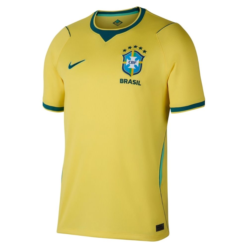 Camisa Futebol Brasil Copa do Mundo 2026 I Torcedor Amarela Masculina