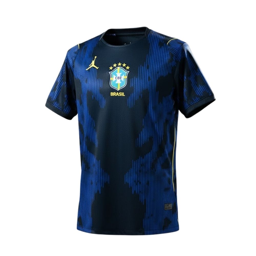 Camisa Futebol Brasil Copa do Mundo 2026 II Torcedor Azul Masculina