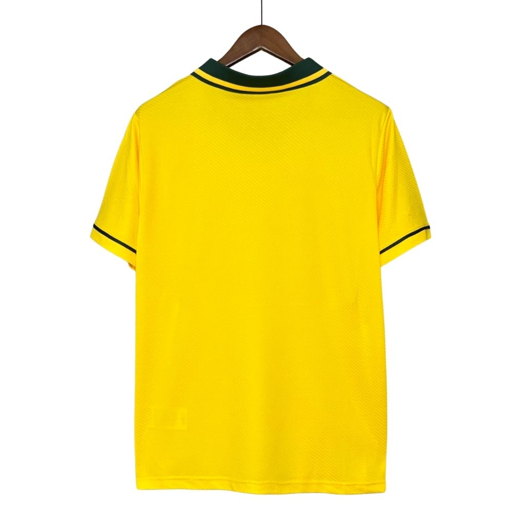 Camisa Futebol Brasil Retrô I Copa do Mundo 1994 Amarela Masculina