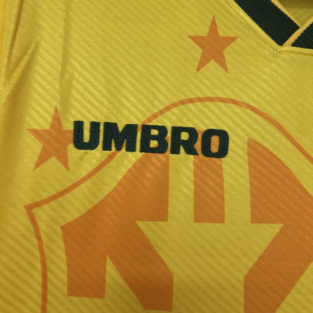 Camisa Futebol Brasil Retrô I Copa do Mundo 1994 Amarela Masculina
