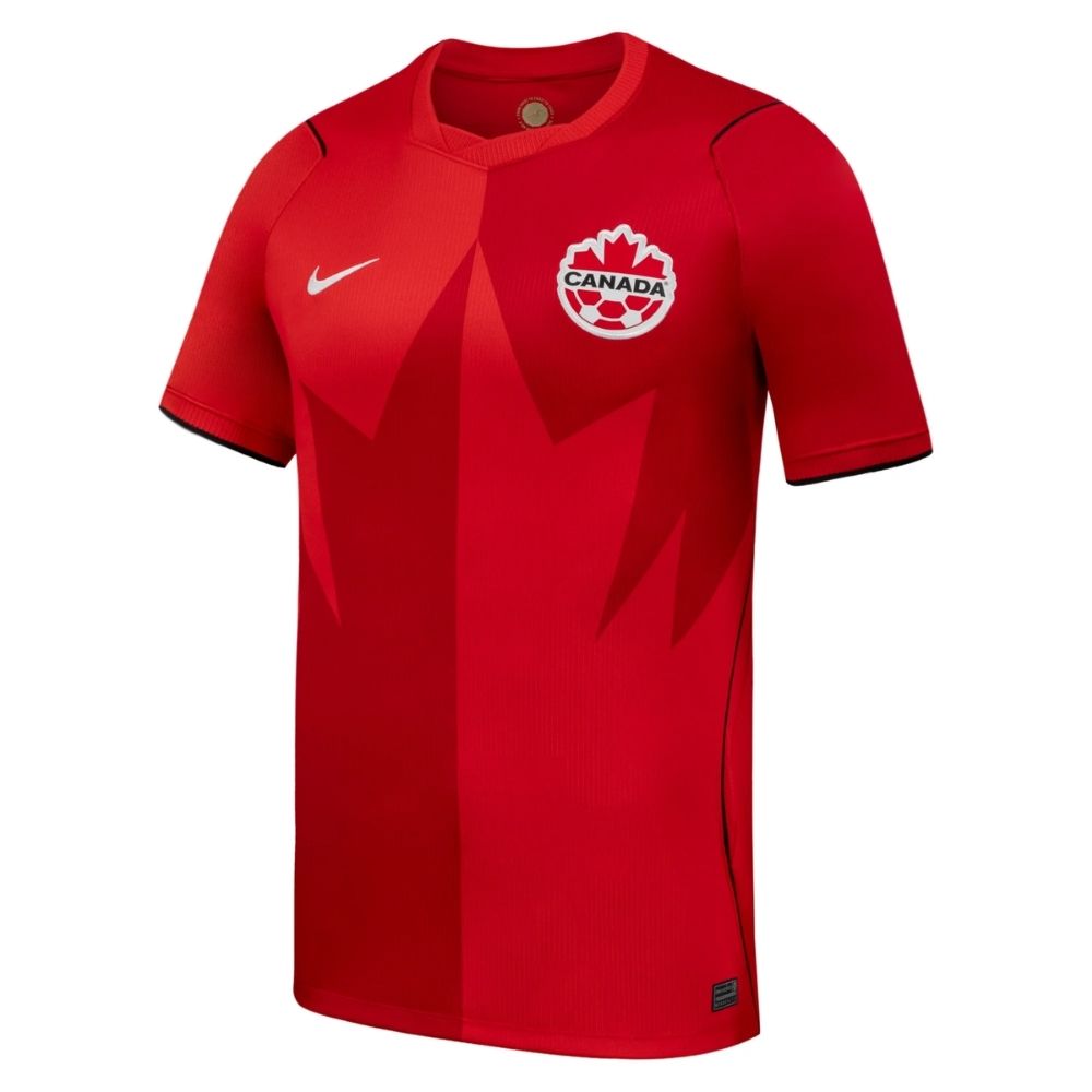 Camisa Futebol Canadá Copa do Mundo 2026 I Torcedor Bordô Masculina