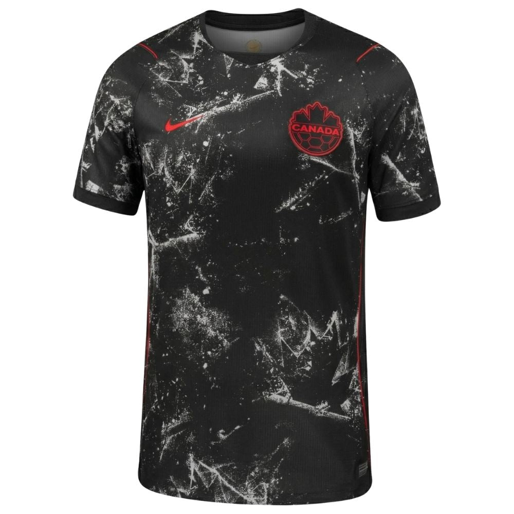 Camisa Futebol Canadá Copa do Mundo 2026 II Torcedor Preta Masculina