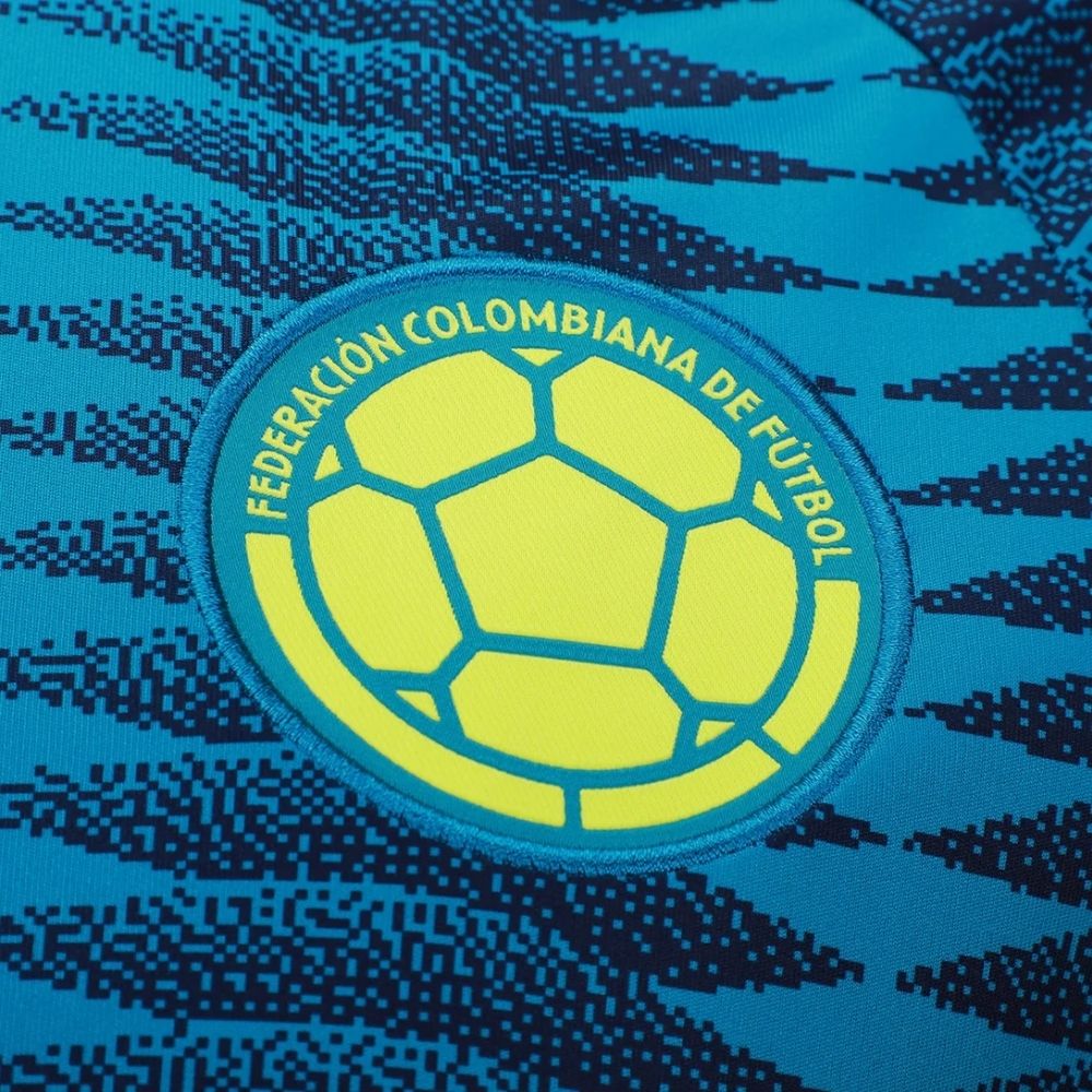 Camisa Futebol Colômbia Copa do Mundo 2026 II Torcedor Azul Masculina