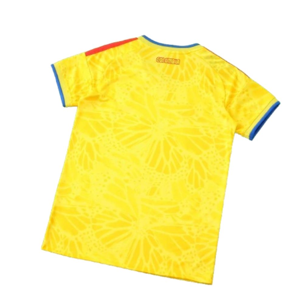 Camisa Futebol Colombia I 2026 Torcedor Amarela Feminina