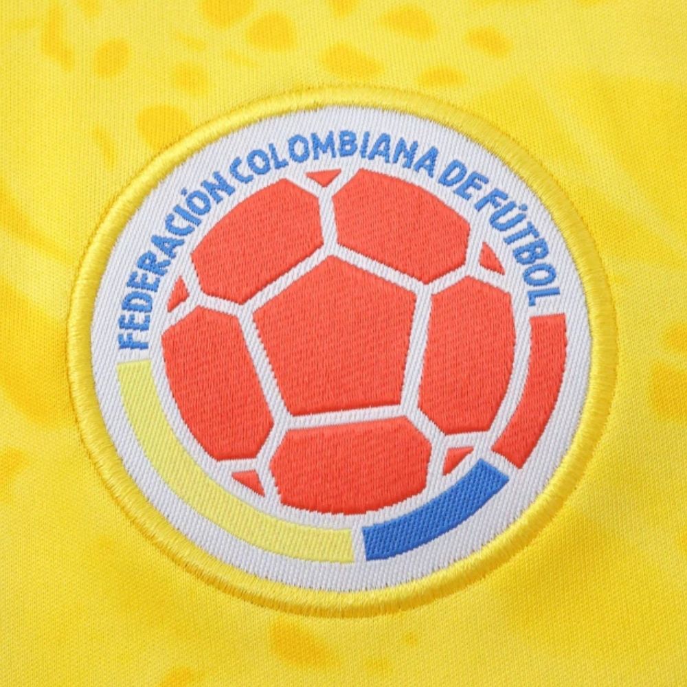 Camisa Futebol Colombia I 2026 Torcedor Amarela Feminina