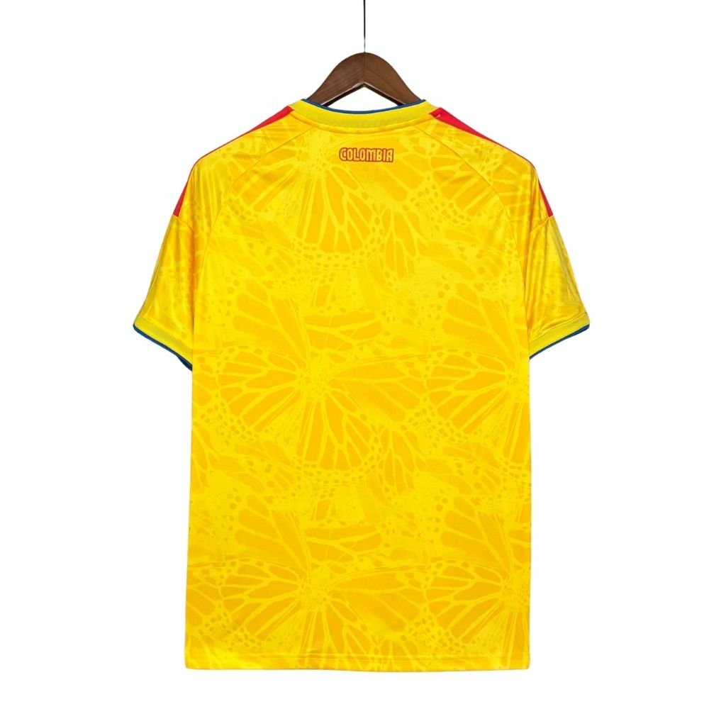 Camisa Futebol Colombia I 2026 Torcedor Amarela Masculina