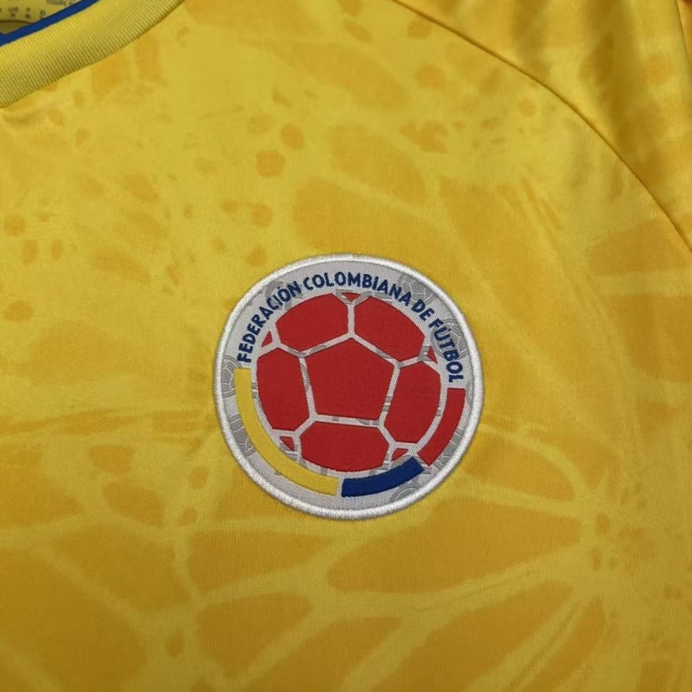Camisa Futebol Colombia I 2026 Torcedor Amarela Masculina
