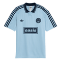 Camisa Futebol Comemorativa Live 25 Oasis x Adidas Torcedor Azul Céu Masculina