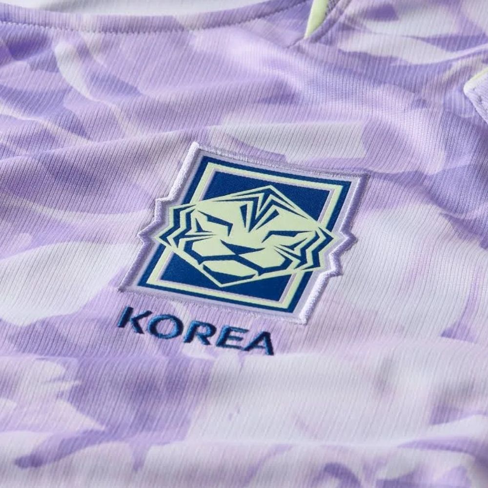 Camisa Futebol Coreia do Sul Copa do Mundo 2026 II Torcedor Roxo Masculina
