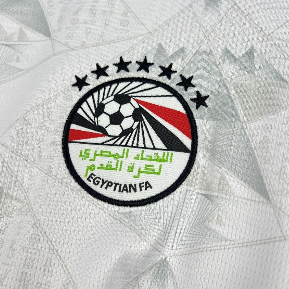 Camisa Futebol Egito Copa do Mundo 2026 II Torcedor Branca Masculina