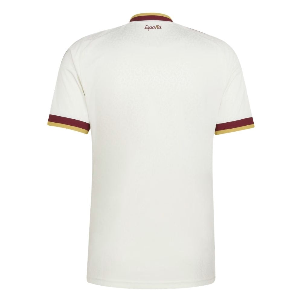 Camisa Futebol Espanha Copa do Mundo 2026 II Torcedor Off White Masculina