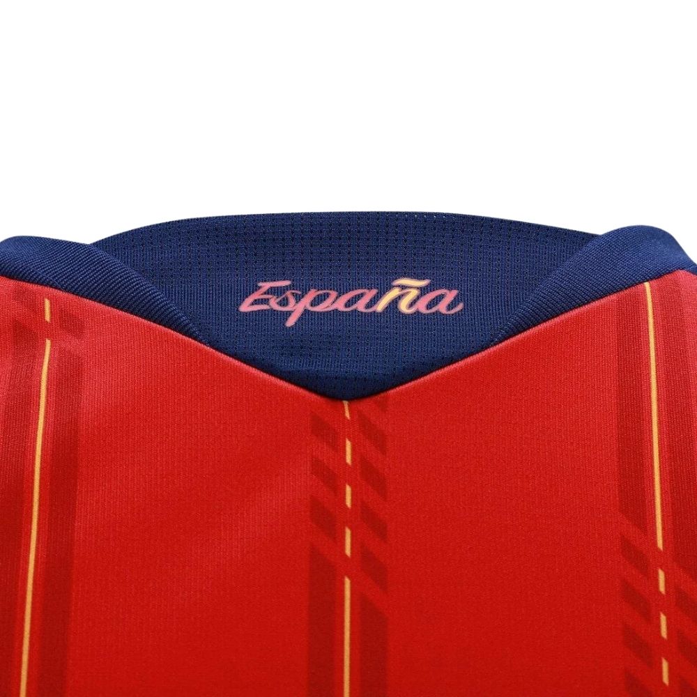 Camisa Futebol Espanha I 2026 Torcedor Vermelha Masculina