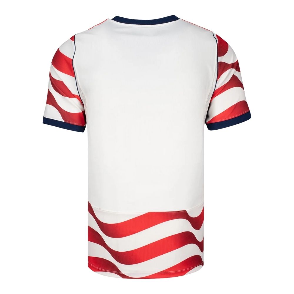 Camisa Futebol Estados Unidos Copa do Mundo 2026 I Torcedor Branca e Vermelha Masculina