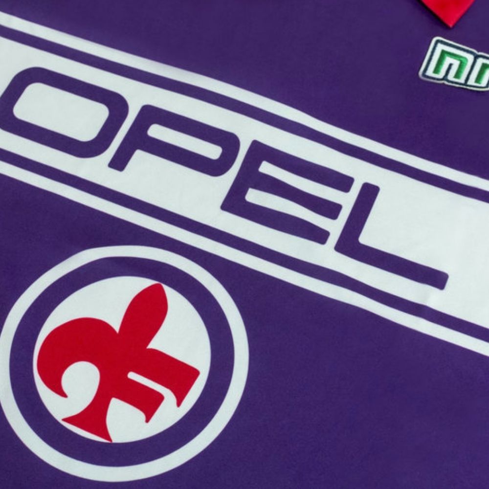 Camisa Futebol Fiorentina 1984-85 Home Torcedor Masculina Roxo