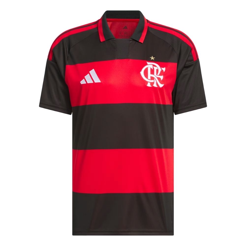 Camisa Futebol Flamengo 26 I Home Listrada Torcedor Masculina