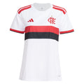 Camisa Futebol Flamengo II 2026 Branca Torcedor Feminina
