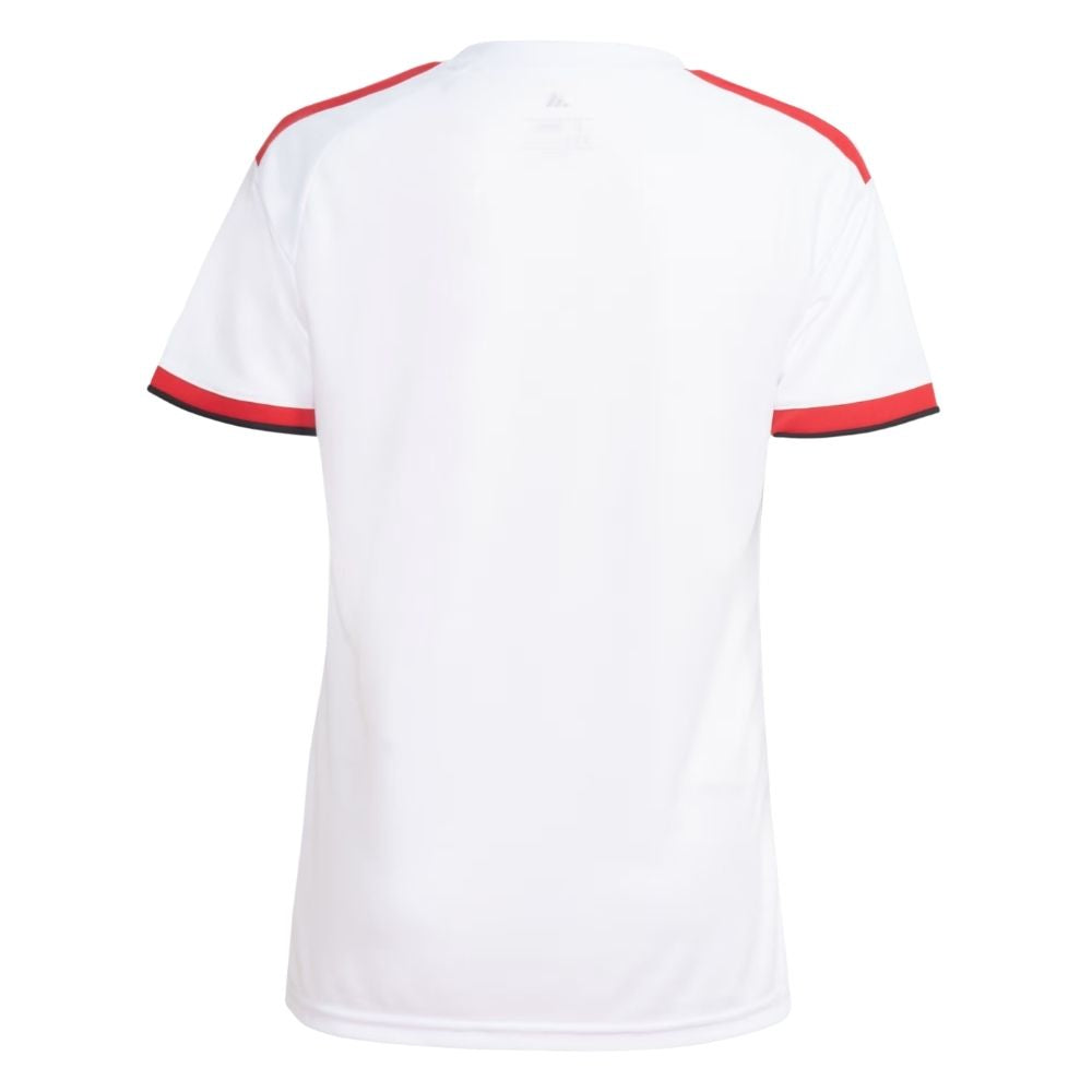 Camisa Futebol Flamengo II 2026 Branca Torcedor Feminina
