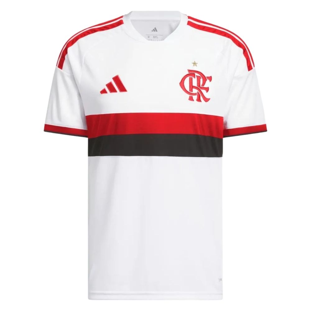 Camisa Futebol Flamengo II 2026 Branca Torcedor Masculina
