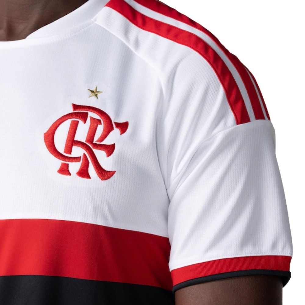 Camisa Futebol Flamengo II 2026 Branca Torcedor Masculina