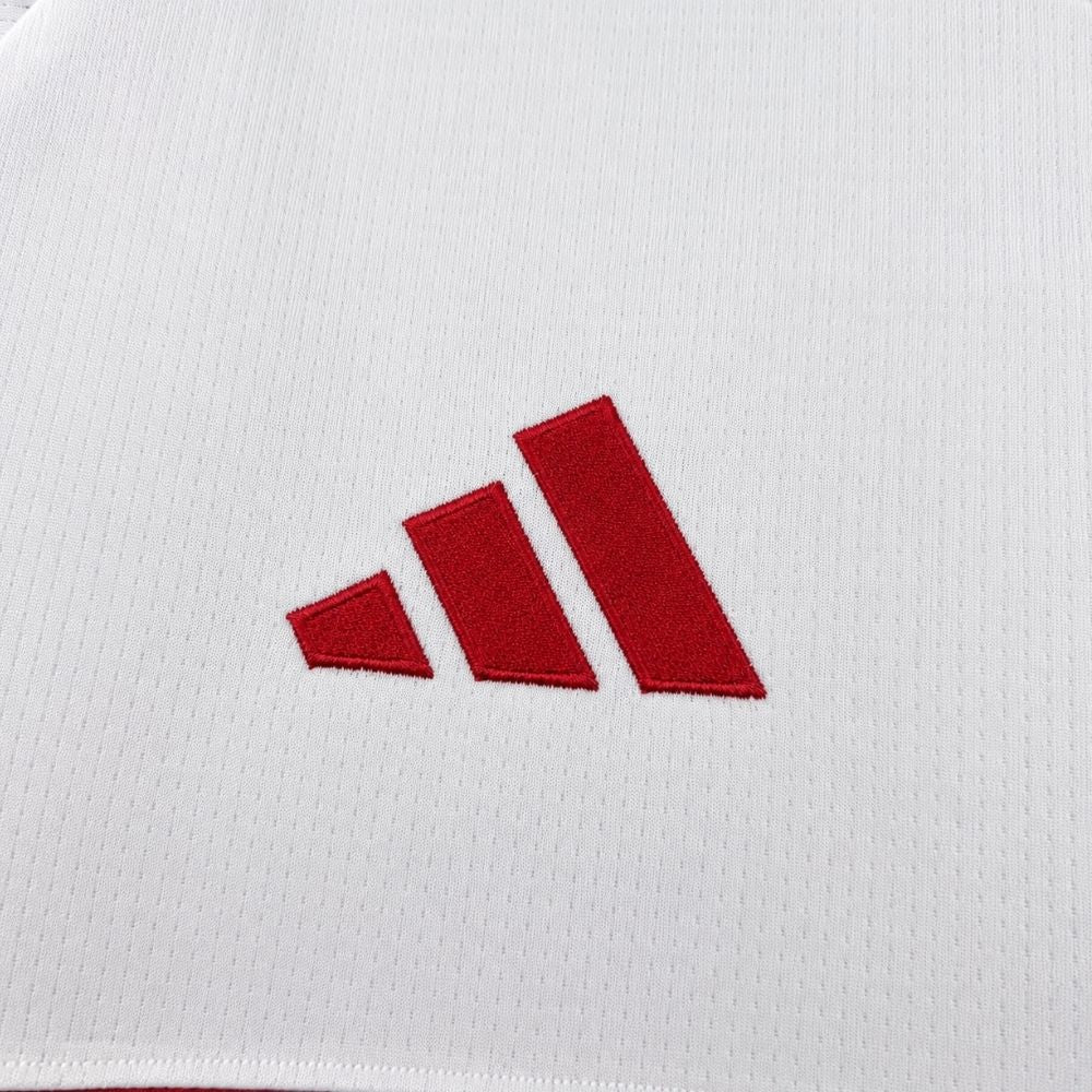 Camisa Futebol Flamengo Manga Longa 2026/2027 Branca Torcedor Masculina