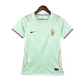 Camisa Futebol França Copa do Mundo 2026 II Torcedor Verde Claro Feminina