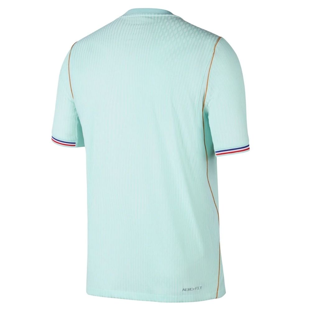 Camisa Futebol França Copa do Mundo 2026 II Torcedor Verde Claro Masculina