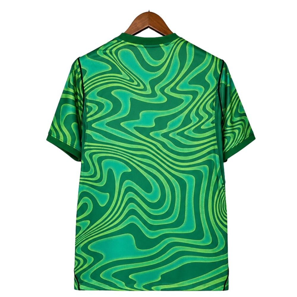 Camisa Futebol Goleiro Brasil Copa do Mundo 2026 Home Torcedor Verde Masculina
