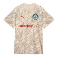 Camisa Futebol Goleiro Palmeiras 2026 Torcedor Creme Masculina