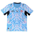 Camisa Futebol Goleiro Suiça Copa do Mundo 2026 Torcedor Azul Masculina