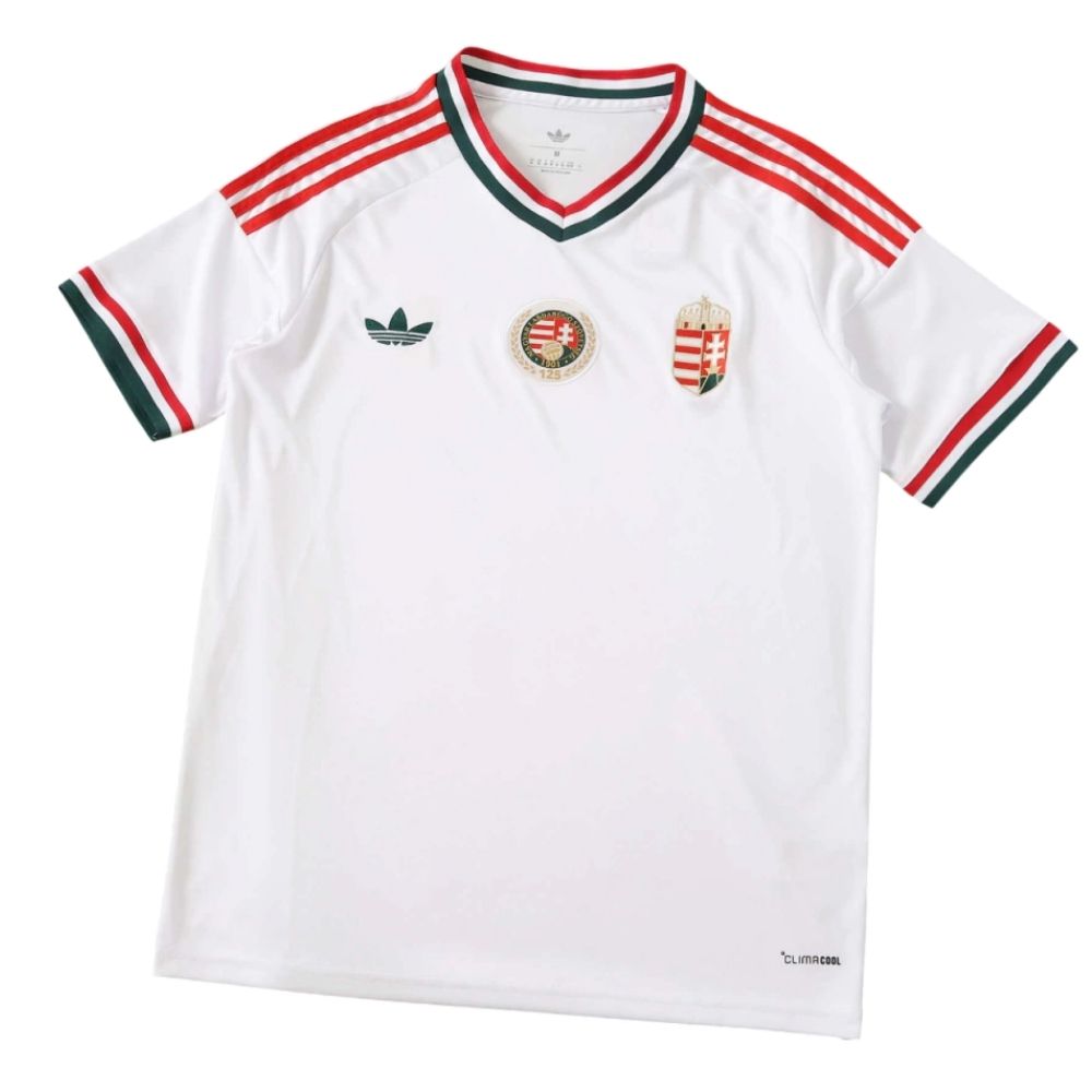 Camisa Futebol Hungria Copa do Mundo 2026 II Torcedor Branca Masculina