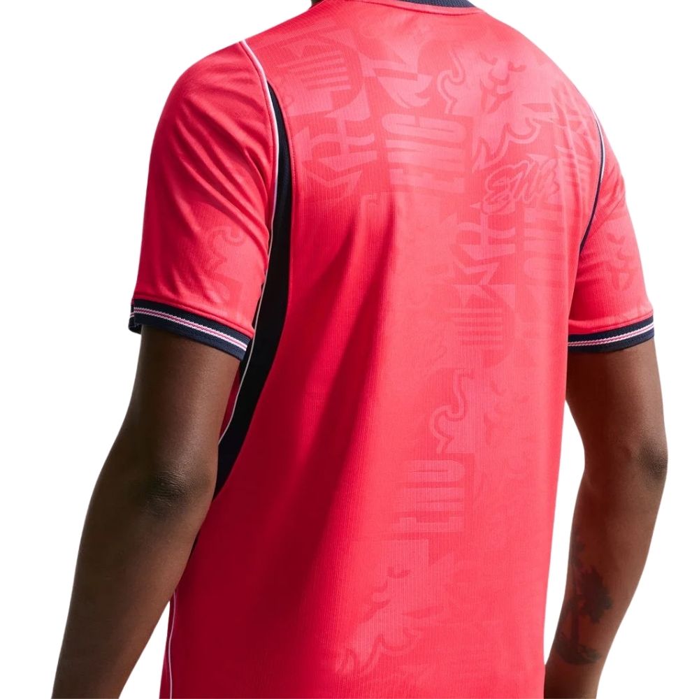 Camisa Futebol Inglaterra Copa do Mundo 2026 II Torcedor Vermelha Masculina