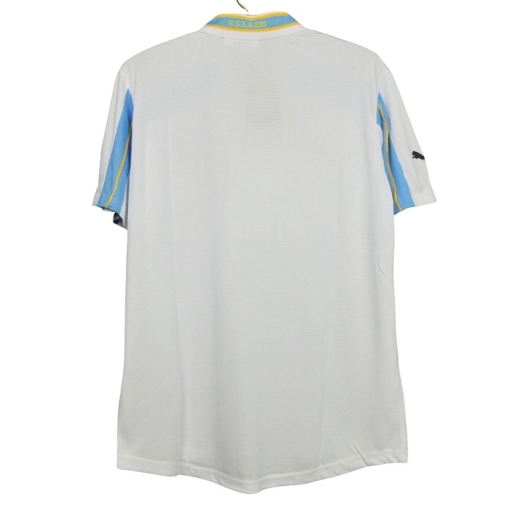 Camisa Futebol Lazio Centenary 1990-00 Torcedor Masculina Branca