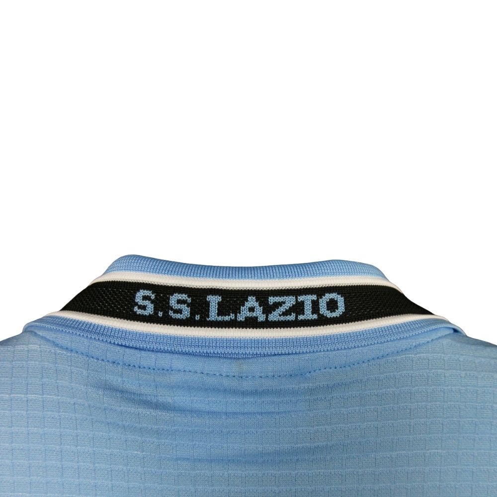 Camisa Futebol Lazio Centenary 1998-00 Home Torcedor Masculina Azul