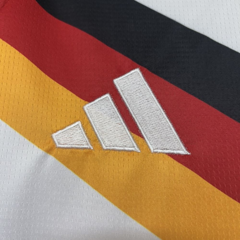 Camisa Futebol Manga Longa Alemanha I 2026 Torcedor Branca Masculina