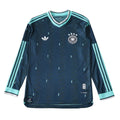 Camisa Futebol Manga Longa Alemanha II 2026 Torcedor Azul Masculina