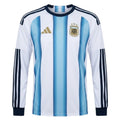 Camisa Futebol Manga Longa Argentina I 2026 Torcedor Listrada Masculina