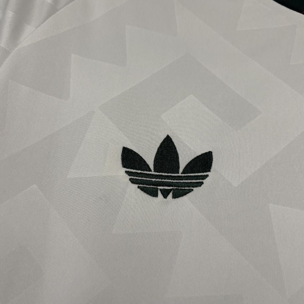 Camisa Futebol Manga Longa México II 2026 Torcedor Branca Masculina