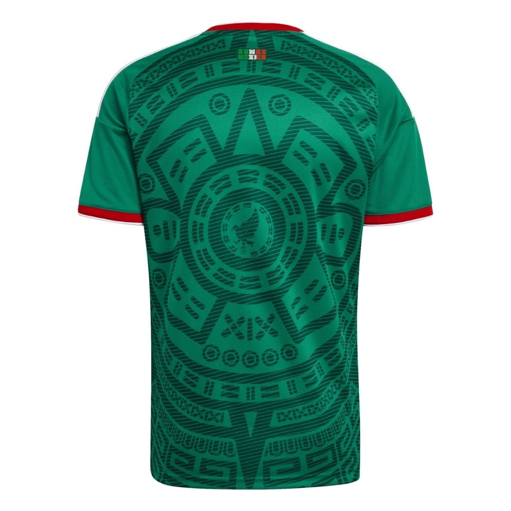 Camisa Futebol México Copa do Mundo 2026 I Torcedor Verde Masculina