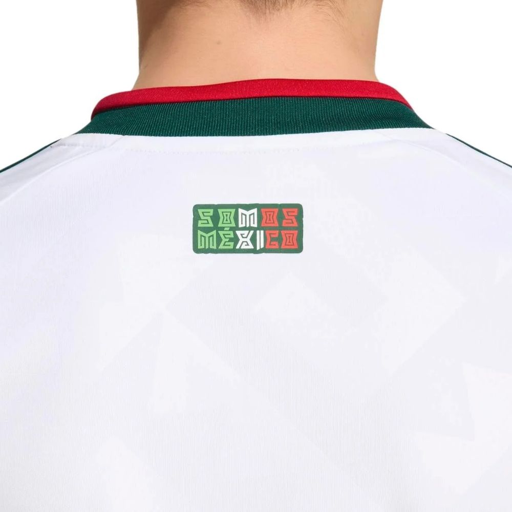 Camisa Futebol México Copa do Mundo 2026 II Torcedor Branca Masculina