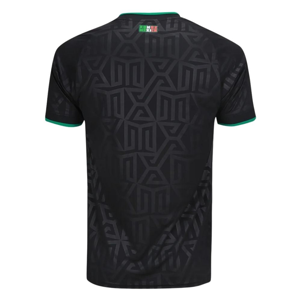 Camisa Futebol México Copa do Mundo 2026 III Torcedor Preta Masculina