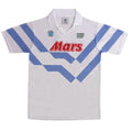 Camisa Futebol Napoli Retrô 1988/90 Away Torcedor Masculina Branca